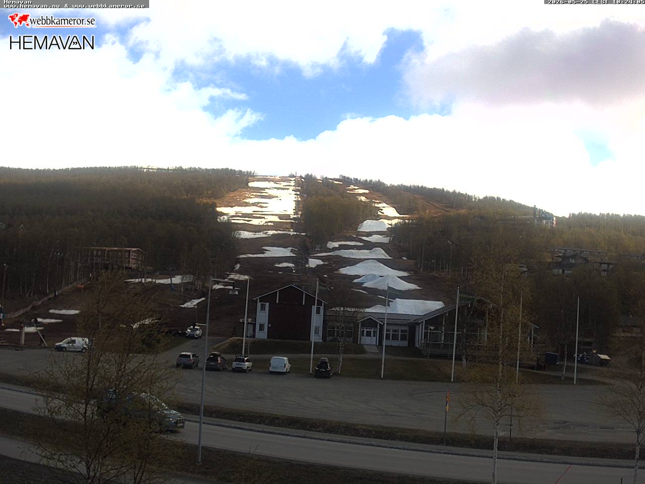 Webcam Hemavan, Storuman, Lappland, Schweden